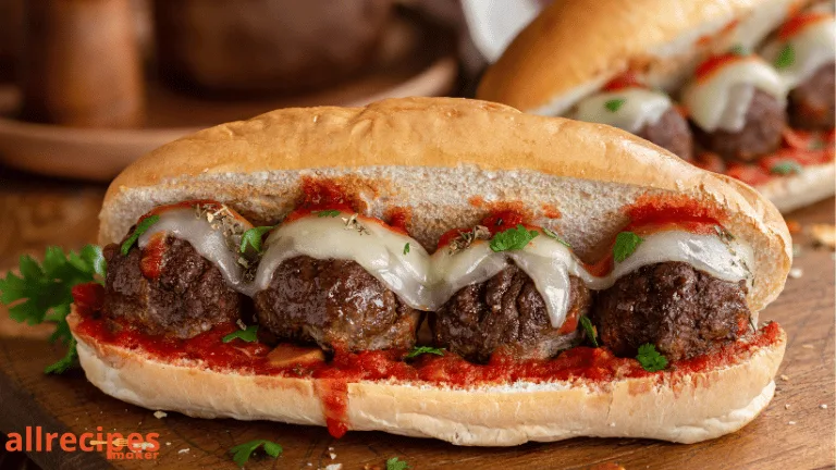 Game Day Party Food - Meatball Sub Sliders